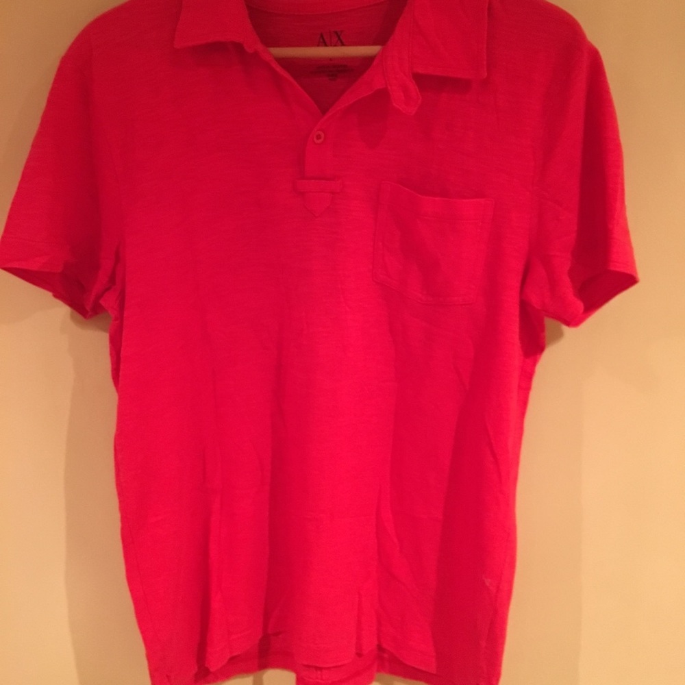 Armani Exchange Red T-Shirt